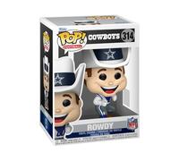 Funko Pop! NFL Mascots: Cowboys - Rowdy - NHL Mascots and Marks - Figura in vinile da collezione - Idea regalo - Merchandise ufficiale - Giocattoli per bambini e adulti - appassionati di sport