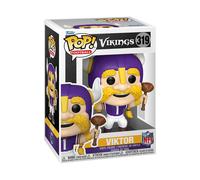 Funko Pop! NFL Mascots: Vikings - Viktor - NHL Mascots and Marks - Figura in vinile da collezione - Idea regalo - Merchandise ufficiale - Giocattoli per bambini e adulti - appassionati di sport