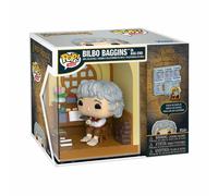 Funko POP Nooks Il Signore degli Anelli Bilbo Baggins in Bag-End Vinyl Figure