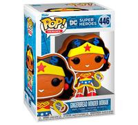 Funko Pop! Omino Di Pan Di Zenzero Natalizio Wonder Woman Dc Comics