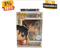 Funko Pop! Animation: One Piece - Red Hawk Luffy - Glow in The Dark - Chase- Esclusiva Amazon - Figura in Vinile da Collezione - Idea Regalo - Merchandising Ufficiale - Anime Fans