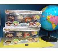 Funko Pop One Piece 9 cm Anime Manga Luffy Zoro Sanji Nami Figure 4 Pz Pack