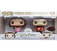 Funko Pop Pack 2 Figures Harry Potter Hermione And Krum Yule Exclusive