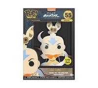 Funko Pop Pin: Avatar: The Last Airbender - Aang with Momo, Glow in The Dark