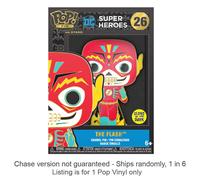 Funko Pop Pin DC Comics Super Heroes Flash Glow in the Dark Ages 6+ e oltre