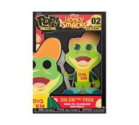 Funko Pop Pin Honey Smacks - Dig 'Em Frog #02 (Metallizzato) Enamel