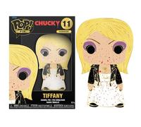 FUNKO POP PIN HORROR - CHUCKY (11) TIFFANY SPILLA SMALTATA BAMBOLA ASSASSINA