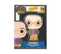 Funko Pop Pin Seinfeld George #19 Figura In Vinile Smaltata