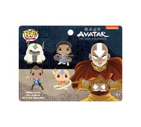Funko Pop Pin Set: Nickelodeon - Avatar Characters 4-Pack Pin Set
