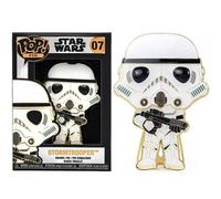 Funko POP Pin - Star Wars #07 Stormtrooper spilla smaltata in metallo 10cm
