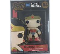 Funko Pop Pin - Super Eroi Dc Wonder Woman #04 Spilla Smaltata