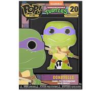 FUNKO POP PIN TEENAGE MUTANT NINJA TURTLES (20) DONATELLO FIGURE TMNT 9CM