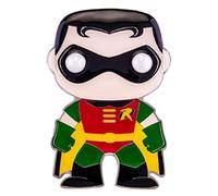 Funko Pop! Pin's gigante con supporto, 10 cm DC Comics Robin