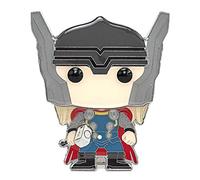 FUNKO Pop Pin's Gigante con Supporto, 10 cm, Marvel Thor, Enamel, One Size