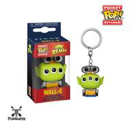 Funko Pop Pixar Remix Wall-E - Pocket Portachiavi Catena Chiave - Nuovo