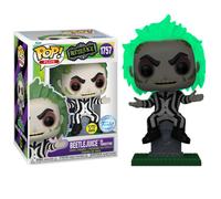 Funko Pop Plus - Beetlejuice (1757) Beertlejuice On Tombstone Special Glow 9cm