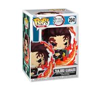 Funko Pop! Plus: Demon Slayer - Tanjiro Kamado - (Dancing Flash)- Figura in Vinile da Collezione - Idea Regalo - Merchandising Ufficiale - Giocattoli per Bambini e Adulti - Anime Fans
