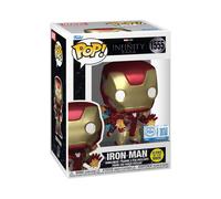 Funko Pop Plus: End Game - Iron Man Beams - Si Illumina Al Buio - Iron Man 2 -