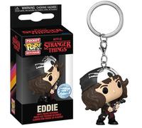 Funko Pop Pocket Keychain - Netflix Stranger Things (Eddie w/ Guitar) Portachia