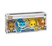 Funko Pop Pokemon : 4 confezioni Eevee / Vaporeon / Jolteon / Flareon - Evoli / Aquali / Voltali / Pyroli