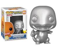Funko Pop Pokemon 455 - Charmander Silver Metallic Vinyl Action Figure Statuetta