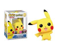 Funko Pop Pokemon - (553) Pikachu (Waving) Flocked Special Edition 9cm