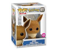 Funko Pop Pokemon: Eevee Evoli Flocked # 577 Special Edition