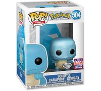 Funko Pop Pokemon Squirtle 2021 Summer Convention Diamond Collection #504 - Exclusive Special Edition - Giochi Pokemon, Blu