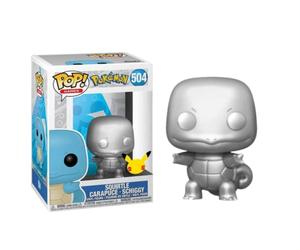 Funko Pop Pokemon Squirtle Figura 504 - Pokemon 25th Anniversary - Pokemon Celebrations - Exclusive Special Edition - Giochi Pokemon