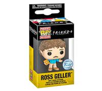 Funko Pop Portachiavi TV Amici 80s Ross Geller Edizione Speciale 59192 Nuovo