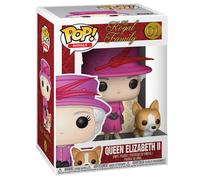 Funko POP Queen Elizabeth II & Corgi Buddy: Royal Family - Figura in Vinile da