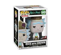 Funko Pop! Rick and Morty King Rick with Crown Standing Exclusive Vinyl Figure