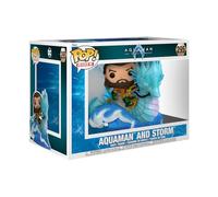 Funko POP! Ride Deluxe: - DC Aquaman On Storm - Figura in Vinile da Collezione - Idea Regalo - Merchandising Ufficiale - Giocattoli per Bambini e Adulti - Movies Fans - Figura per i Collezionisti