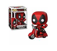 Funko Pop! Rides: Deadpool - Deadpool & Scooter - Figura in Vinile da Collezione - Idea Regalo - Merchandising Ufficiale - Giocattoli per Bambini e Adulti - Comic Books Fans