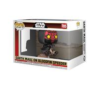 Funko POP! Rides Deluxe: Star Wars - Episode 1 The Phantom Menace Anniversary - Darth Maul on Bloodfin - Figura in vinile da collezione - Idea regalo - Prodotto ufficiale