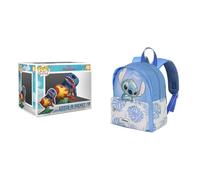 Funko Pop Rides Deluxe Stitch Rocket - Figurina da collezione Lilo & Stitch, Zaino Disney Cheeky Preescolar Joy 22×27 cm 5L