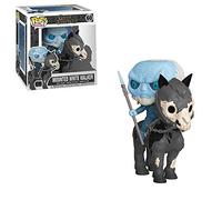 Funko Pop! Rides: Game of Thrones : White Walker On Horse- Figura in Vinile da Collezione - Idea Regalo - Merchandising Ufficiale - Giocattoli per Bambini e Adulti - TV Fans