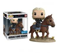 FUNKO POP RIDES NETFLIX THE WITCHER - GERALT AND ROACH (108) VINYL FIGURE EXM