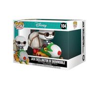 Funko Pop Rides - Nightmare Before Christmas #104 JACK IN SNOWMOBILE Figure in