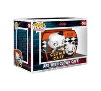 Funko POP! Rides Super Deluxe: Terrifier - Café with Art - Clown Café | Gadget Ufficiale - Personaggio in Vinile da Collezione da Esporre - Idea Regalo Compleanno per Fan e Collezionisti
