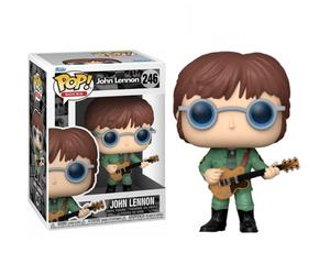 FUNKO POP ROCKS (246) JONH LENNON MILITARY JACKET VINYL FIGURE GIACCA MILITARE