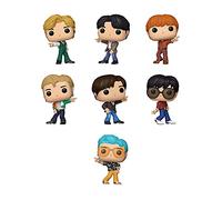 Funko Pop! Rocks BTS - Set di 7 pezzi, Dynamite-RM, Dynamite-J-Hope, Dynamite-Suga, Dynamite-Jimin, Dynamite-Jin, Dynamite-Jung Kook e Dynamite-V