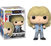 Funko Pop! Rocks - Def Leppard - Joe Elliott - Figura in Vinile da Collezione - Idea Regalo - Merchandising Ufficiale - Giocattoli per Bambini e Adulti - Music Fans - Figura per i Collezionisti