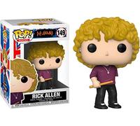 Funko Pop! Rocks - Def Leppard - Rick Allen - Figura in Vinile da Collezione - Idea Regalo - Merchandising Ufficiale - Giocattoli per Bambini e Adulti - Music Fans - Figura per i Collezionisti