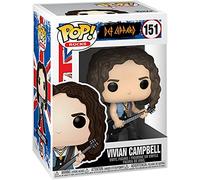 Funko Pop! Rocks: Def Leppard - Vivian Campbell - Figura in Vinile da Collezione - Idea Regalo - Merchandising Ufficiale - Giocattoli per Bambini e Adulti - Music Fans - Figura per i Collezionisti