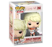 Funko Pop! Figura in vinile Dolly Parton – POP Rocks #268 – Merchandising ufficiale