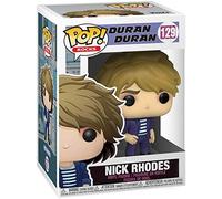 Funko- Pop Rocks Duran-Nick Rhodes Collectible Toy, Multicolore, Misura Standard, 41232