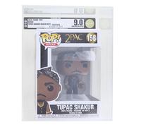 Funko Pop Rocks Figura In Vinile | Tupac Shakur Graded AFA 9.0