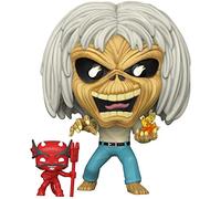Funko Pop! Rocks: Iron Maiden - Number of The Beast - (Skeleton Eddie) - Figura in Vinile da Collezione - Idea Regalo - Merchandising Ufficiale - Giocattoli per Bambini e Adulti - Music Fans