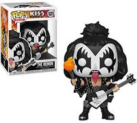Funko Pop! Rocks: Kiss-The Demon - Figura in Vinile da Collezione - Idea Regalo - Merchandising Ufficiale - Giocattoli per Bambini e Adulti - Music Fans - Figura da Collezione e da Esposizione